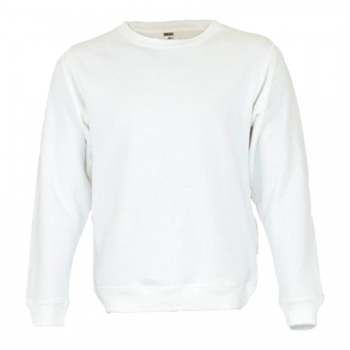 SWEAT SHIRT C/PUNHO COS RIBE DELTA BRANCO SWEAT SHIRT C/PUNHO COS RIBE DELTA BRANCO